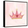 Pretty Princess Crown-Farida Zaman-Framed Stretched Canvas