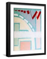 Pretty traditional-Hyunah Kim-Framed Art Print