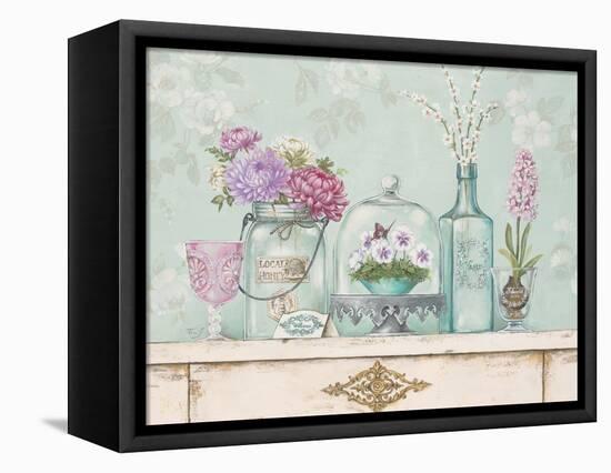 Pretty Vignette 2-Stefania Ferri-Framed Stretched Canvas