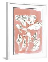 Pretty with Peach-Katrien Soeffers-Framed Giclee Print