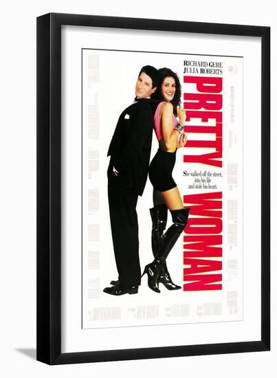 Pretty Woman [1990], directed by GARRY MARSHALL.-null-Framed Premium Photographic Print