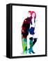 Pretty Woman Watercolor-Lana Feldman-Framed Stretched Canvas