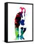 Pretty Woman Watercolor-Lana Feldman-Framed Stretched Canvas