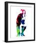 Pretty Woman Watercolor-Lana Feldman-Framed Art Print