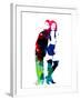 Pretty Woman Watercolor-Lana Feldman-Framed Art Print