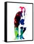 Pretty Woman Watercolor-Lana Feldman-Framed Stretched Canvas