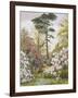 Pretty Woodland Garden-Marian Chase-Framed Giclee Print