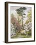 Pretty Woodland Garden-Marian Chase-Framed Giclee Print