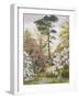 Pretty Woodland Garden-Marian Chase-Framed Giclee Print