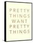 Pretty Words 1-Lola Bryant-Framed Stretched Canvas