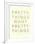 Pretty Words 1-Lola Bryant-Framed Art Print