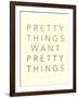 Pretty Words 1-Lola Bryant-Framed Art Print