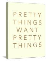 Pretty Words 1-Lola Bryant-Stretched Canvas