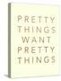 Pretty Words 1-Lola Bryant-Stretched Canvas