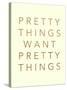 Pretty Words 1-Lola Bryant-Stretched Canvas