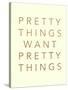 Pretty Words 1-Lola Bryant-Stretched Canvas