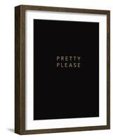 Pretty Words 2-Lola Bryant-Framed Art Print