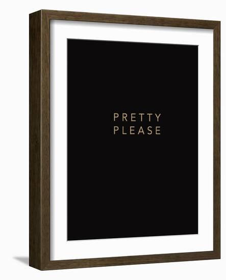 Pretty Words 2-Lola Bryant-Framed Art Print