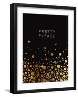 Pretty Words 3-Lola Bryant-Framed Art Print