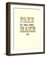 Pretty Words 5-Lola Bryant-Framed Art Print