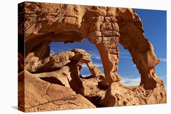 Pretzel Arch, Valley of Fire State Park, Nevada, United States of America, North America-James Hager-Stretched Canvas
