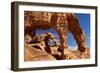 Pretzel Arch, Valley of Fire State Park, Nevada, United States of America, North America-James Hager-Framed Photographic Print