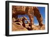 Pretzel Arch, Valley of Fire State Park, Nevada, United States of America, North America-James Hager-Framed Photographic Print