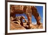 Pretzel Arch, Valley of Fire State Park, Nevada, United States of America, North America-James Hager-Framed Photographic Print