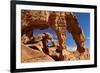 Pretzel Arch, Valley of Fire State Park, Nevada, United States of America, North America-James Hager-Framed Photographic Print