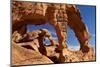 Pretzel Arch, Valley of Fire State Park, Nevada, United States of America, North America-James Hager-Mounted Photographic Print