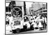 Pretzel Vendor, Brooklyn, New York, c.1956-null-Mounted Art Print