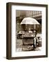 Pretzel Vendor, Duane Street, Manhattan, c.1918-null-Framed Art Print