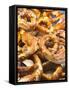 Pretzels at a Local Market, Zwiesel, Bavaria, Germany, Europe-Michael DeFreitas-Framed Stretched Canvas