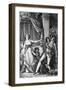 'Prévan and the Marquise-Charles Monnet-Framed Giclee Print