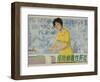 Prevent Hepatitis by Washing, Chinese Cultural Revolution-null-Framed Giclee Print