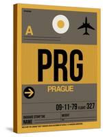 PRG Prague Luggage Tag 1-NaxArt-Stretched Canvas