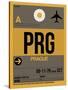 PRG Prague Luggage Tag 1-NaxArt-Stretched Canvas