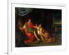 Priam and Achilles, 17th Century-Padovanino-Framed Giclee Print
