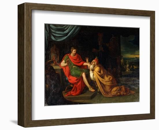 Priam and Achilles, 17th Century-Padovanino-Framed Giclee Print