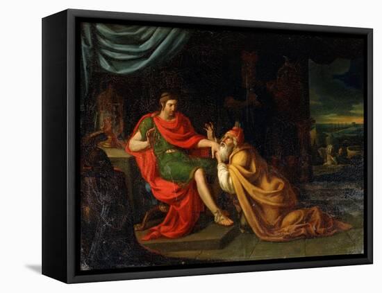 Priam and Achilles, 17th Century-Padovanino-Framed Stretched Canvas