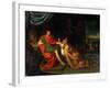 Priam and Achilles, 17th Century-Padovanino-Framed Giclee Print