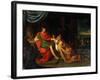 Priam and Achilles, 17th Century-Padovanino-Framed Giclee Print