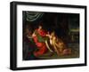 Priam and Achilles, 17th Century-Padovanino-Framed Giclee Print