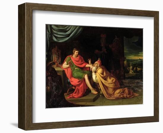 Priam and Achilles-Alessandro Padovanino-Framed Giclee Print