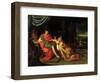 Priam and Achilles-Alessandro Padovanino-Framed Giclee Print