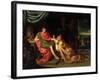 Priam and Achilles-Alessandro Padovanino-Framed Giclee Print
