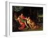 Priam and Achilles-Alessandro Padovanino-Framed Giclee Print