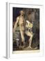 Priam aux pieds d'Achille (esquisse)-Jules Bastien-Lepage-Framed Giclee Print