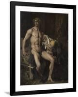 Priam aux pieds d'Achille-Jules Bastien-Lepage-Framed Giclee Print