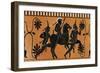 Priam Going to War from Collection Des Vases Grecs De Le Comte De M Lamberg-Alexandre De Laborde-Framed Giclee Print